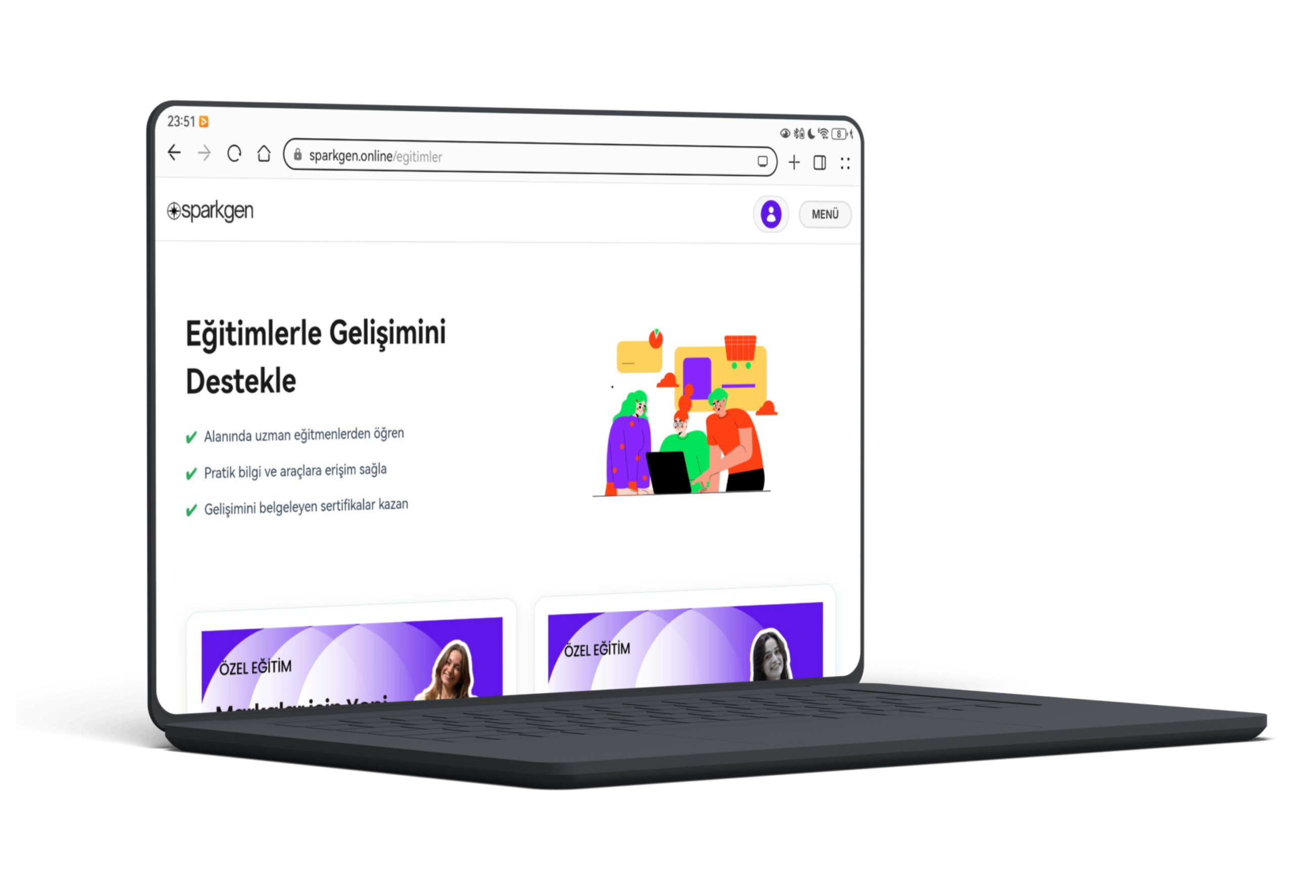 Lider şirketlerden eğitimler